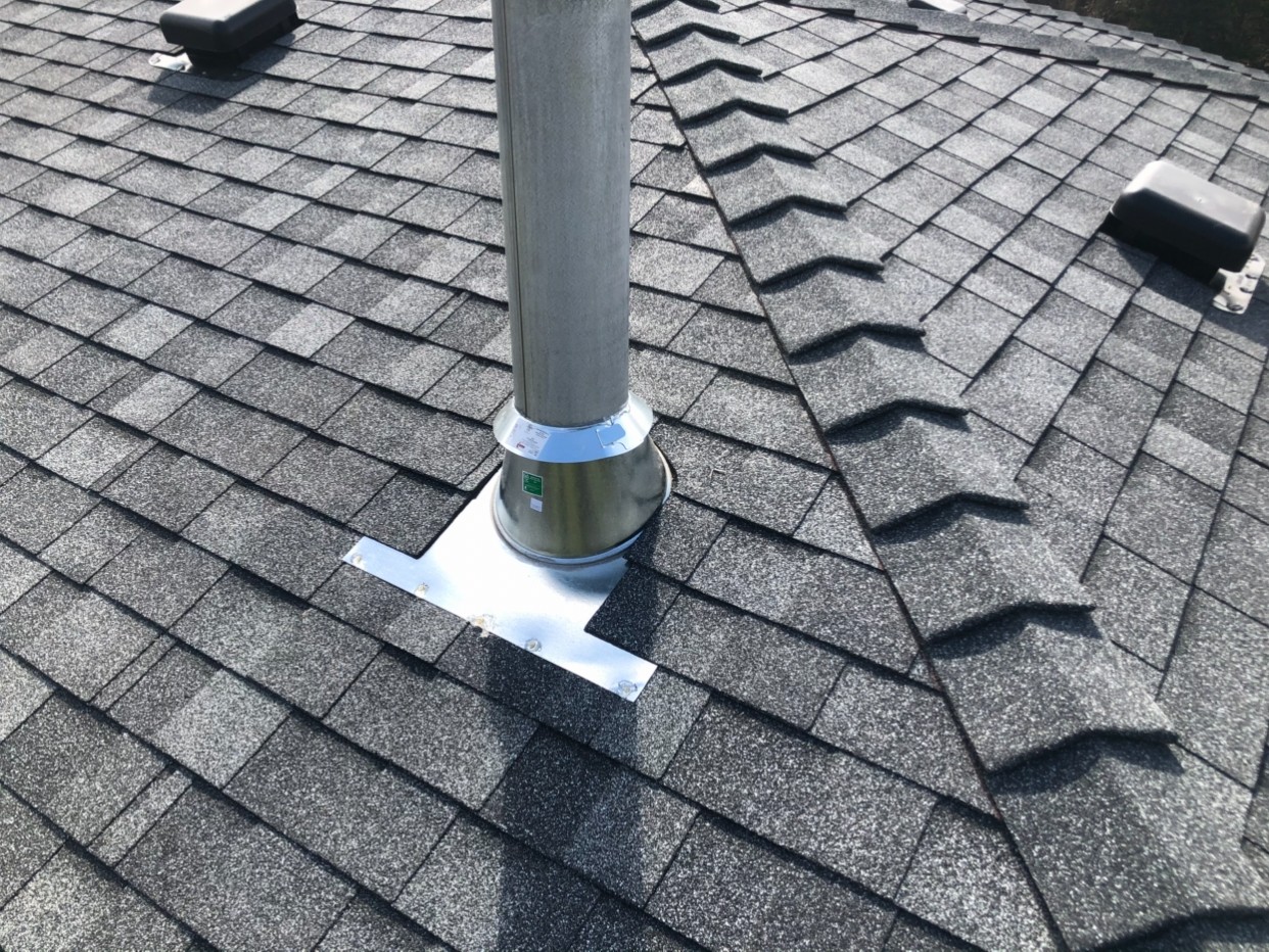 Shingle Roof — Pipe Boot Detail